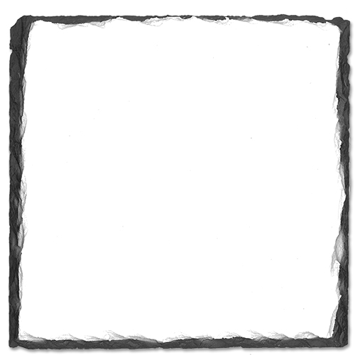 Schiefertafel in Quadratform